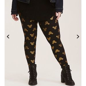Torrid size 3 Mickey Mouse leggings